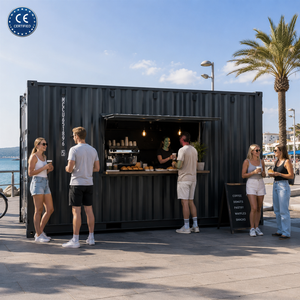Caffetteria Modulare in Container Personalizzato Etodevice 20ft con Posti a Sedere all'Aperto per Resort, Hotel e Uso Commerciale con Materiale Isolante - Product Image 1