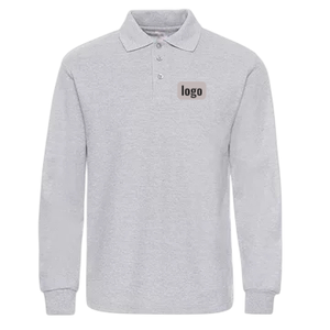 Camiseta Polo de Manga Larga con Logotipo Personalizado, Fabricante Vietnamita, OEM ODM, Uniforme de Trabajo de Golf, Poliéster, Spandex, Algodón - Product Image 6