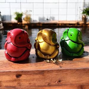 Estatua de Ganesh Ji de Poliresina, Modelo Hecho a Mano, Pintado a Mano, Decoración Religiosa Tradicional, Pooja, Boda, Hogar, Estilo Indio - Product Image 1