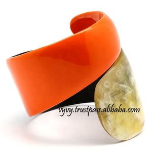 Bracelet en corne de buffle Bijoux VC64 - Product Image 4