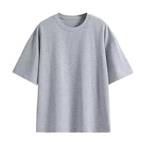 Ropa a granel para niños y niñas, camisetas de algodón 100% de Color sólido, camisetas holgadas de verano para niños, camisetas deportivas de alta calidad para niños - Product Image 1