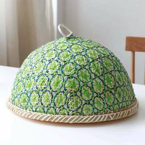 Top vente tressé à la main prix le moins cher dôme de couverture anti-poussière en bambou pour la personnalisation de la protection des aliments accepter - Product Image 1