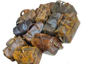 กระเป๋า Duffle หนังหนักขายส่งที่ขายดีที่สุดสําหรับจัดเก็บยิมและใช้ในการเดินทางจากผู้ส่งออกชาวอินเดีย - Product Image 2