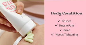 ครีมนวดหน้าและผิวกาย BOJ Jelloskin AHA & วิตามินซี 200 มล. ผสมสารสกัดจากใบบัวบกเพื่อสร้างเมล็ดถั่วเซนติเกอร์ - Product Image 5