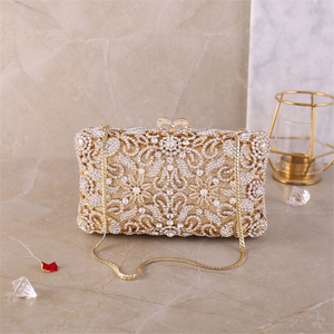 Bolsos de mano con estilo embellecido Bolsos de mujer Bolsos de metal para mujer Bolso de mujer Mini bolsos de mujer a precio de fábrica al por mayor - Product Image 4