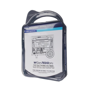 เครื่องกำเนิดไฟฟ้าแบบพกพา Westinghouse WGen7500DFc 7500W ใช้ได้ทั้งน้ำมันและแก๊ส พร้อมอินเวอร์เตอร์คลื่นไซน์บริสุทธิ์ - Product Image 1