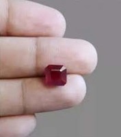 Pierres précieuses naturelles de rubis chauffées mélangent forme et taille libre pour la fabrication de bijoux Bijoux d'été certifiés IGI