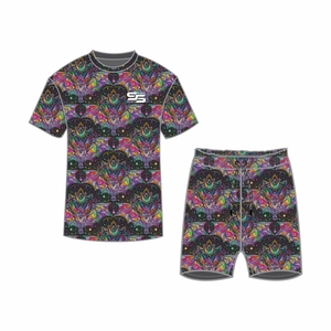 Conjunto de Camiseta y Pantalones Cortos Deportivos Personalizables de Verano, Diseño Slider Sports, Secado Rápido, 100% Poliéster Digital - Product Image 6