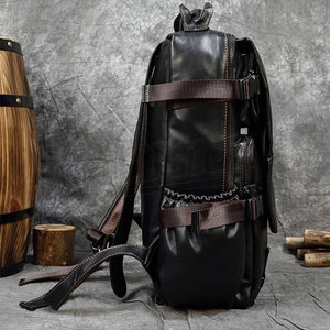 Custom logo Synthetic <b>Leather</b> <b>Laptop</b> <b>Backpacks</b> High Quality <b>Backpacks</b> Manufacturers Custom Business Travel <b>Laptop</b> Bag - Product Image 3