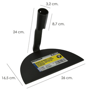 Grattoir sans manche 1/2 lune 1200 grammes. - Product Image 2