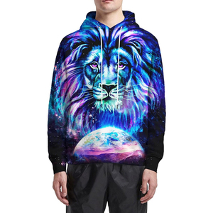 Heavyweight 100% algodón personalizado impreso pulóver Sudadera con capucha hombres polar lavado a la piedra 400gsm alta calidad invierno Streetwear de gran tamaño - Product Image 1
