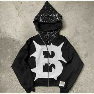 Suéter Holgado de Diseño Moderno con Efecto Desgastado |   Mejor Vendido: Lavado Ácido Desgastado |   100% Algodón, Estilo Urbano, Secado Rápido, Muestra Gratis - Product Image 1