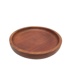 Plateau de service en bois mangue couleur naturelle plateaux grande taille plat et assiette pour restaurant fait à la main en vrac - Product Image 4