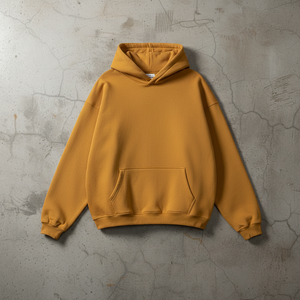 Blancs en molleton de coton premium pour les marques de streetwear, vente en gros, sweats à capuche unisexes surdimensionnés, logo personnalisé en vrac, pull uni - Product Image 3