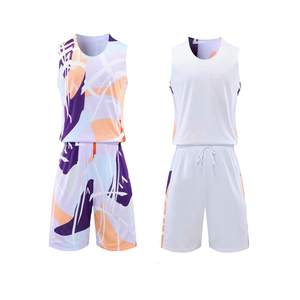 Top Tendance Hommes Basketball Uniforme Entièrement Personnalisé Léger Facile À Porter Respirant Confortable Hommes Basketball Uniforme - Product Image 1