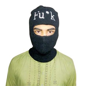 Vente en gros de cagoule Nomex avec logo personnalisé cagoule en polyester de soie de lait respirante cagoule de créateur solide - Product Image 5