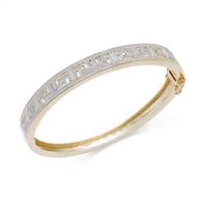 Bracelet large en laiton doré, accessoire tendance, design antique, bracelet large unisexe - Product Image 3