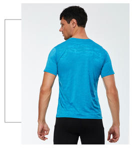 ขายส่ง Unisex ว่างเปล่าผ้าฝ้าย100% เสื้อยืดโลโก้ที่กำหนดเองพิมพ์เสื้อยืดธรรมดาสำหรับผู้ชายฤดูร้อน - Product Image 4