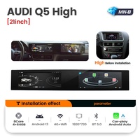 Navifly MNB Qualcomm 21 pouces double écran lecteur Dvd de voiture Android Auto BT WIFI voiture Paly pour AUDI Q5
