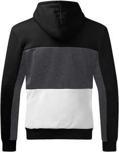 เสื้อมีฮู้ดผ้าฟลีซทรงยูนิเซ็กส์เสื้อสวมหัวผ้าฝ้ายพิมพ์ลายดิจิตอลปักโลโก้ตามสั่งสำหรับฤดูหนาว - Product Image 4