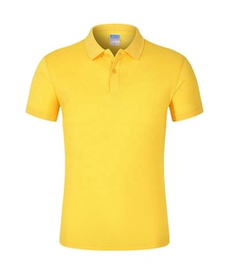 T-shirt de golf en coton lavable de haute qualité 200 g/m² imprimé personnalisé pour hommes vêtements d'été populaires - Product Image 1