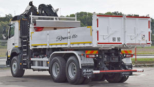 Camion benne Volvo FMX 460 2024 avec grue 6X4 Diesel Automatique Euro 6 pour transport logistique - Product Image 4