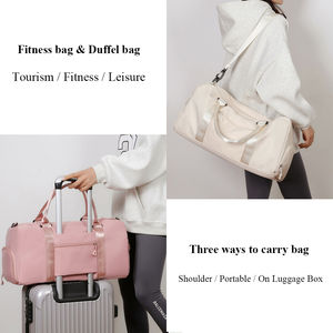 แผ่นหนังแท้สำหรับเดินทางกันน้ำได้มี6สีสำหรับใส่รองเท้าเล่นยิมสามารถแยกน้ำได้โลโก้ออกแบบได้ตามต้องการ - Product Image 2