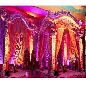 Traditionnel Moustache Mariage Mandap Fabricant Inspirant De Cérémonie De Mariage Indien Mandap Mode Mandap Décoration De Mariage - Product Image 1