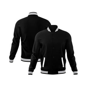 Veste universitaire décontractée confortable pour homme, fermeture éclair sur le devant, logo personnalisé, couleurs et tailles personnalisées, respirante, séchage rapide, service OEM pour l'hiver - Product Image 5