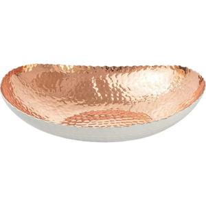 Cuenco martillado Nuevo diseño clásico Primera calidad Chapado en oro Metal Comedor en casa para servir dulces de chocolate Dulces Boda - Product Image 5