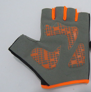 Unisex Custom Half-Finger Leather Fitness Gloves Home Use Sports Cycle Gloves - Product Image 2