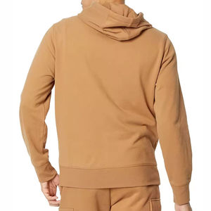 Básicos nueva llegada Color sólido al aire libre Boxy Fit con capucha al por mayor de alta calidad estiramiento puños Casual Sudadera con capucha - Product Image 3