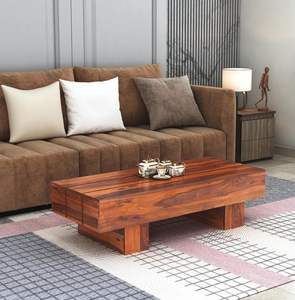 Mesa de centro de color de madera natural con lado anidado para muebles de comedor y dormitorio para uso en oficina y hogar para venta - Product Image 1