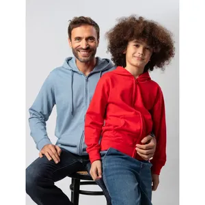 Sweat-shirt à capuche personnalisable avec fermeture éclair Berry pour merchandising promotionnel - Product Image 2