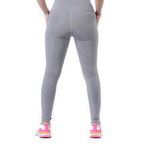 Legging femme sur mesure, vente chaude 2025, taille haute, style décontracté, sublimation professionnelle, sans couture, coton/fibre de bambou, uni - Product Image 4