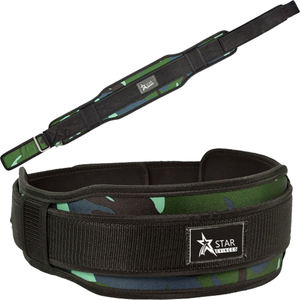 Soporte de cintura resistente de neopreno unisex, logotipo personalizable, cinturones de fitness para gimnasio, equipo de seguridad para levantamiento de pesas - Product Image 6