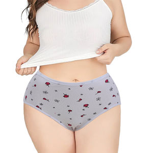 Sous-vêtements en coton de bambou pour femmes OEM, taille mi-haute, respirants, légers, doux au toucher, culottes pour le marché de gros mondial - Product Image 4