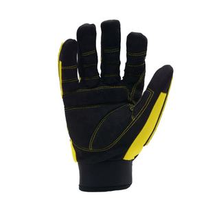 Guantes mecánicos de cuero de primera calidad resistentes al calor de marca personalizada antiestáticos antivibración sin silicona sin polvo personalizables - Product Image 3