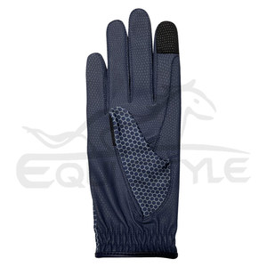 Customized Logo Winter Dressage Sports <b>Gloves</b> Equestrian <b>Touch</b> <b>Screen</b> Compatible Genuine Leather Bulk Wholesale for Outdoor - Product Image 2
