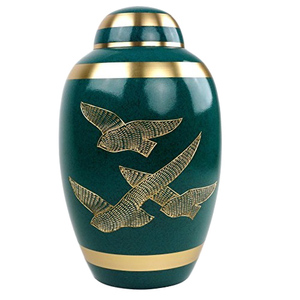 Custom <b>Memorial</b> <b>Keepsake</b> Ashes Urns Handcrafted Decorative Adult Ashes Cremation Urns <b>Memorial</b> Cremation Urns - Product Image 1