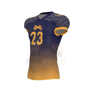 Uniforme de football américain de qualité supérieure pour adultes, taille plus, design élégant, respirant, léger, séchage rapide, 100% polyester - Product Image 4