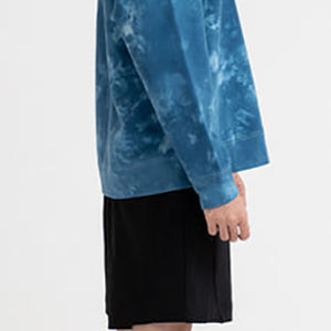 Sudadera de manga larga con cuello redondo para hombre, suéter holgado con estampado de sublimación y hombros caídos, suéter de lana - Product Image 2