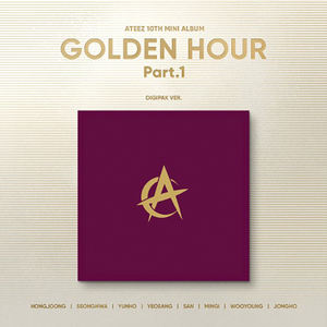 ATEEZ - [ GOLDEN HOUR : PART.1 ] 10ème mini-album (version DIGIPACK) Album KPOP Best Seller en Corée - Product Image 3