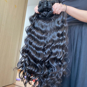 Produit chaud 100% paquets de cheveux cambodgiens naturels vierges cheveux humains de vague de corps de vague profonde lâche - Product Image 1