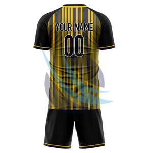 2025 vente en gros de haute qualité impression personnalisée uniformes de Football à séchage rapide en gros ensembles de maillots de Football personnalisés - Product Image 6