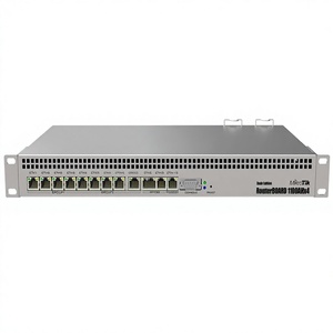 Router MikroTik RB1100AHx4 Dude Edition, 13x RJ45 1000Mb/s, 1x microSD, 2x SATA, 2x M.2, disco de 60GB incluido - Product Image 1