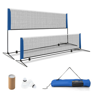 Ensemble de filet multisports de 10 pieds - Hauteur réglable (33,5 à 61 pouces) pour le badminton/le volley-ball/le pickleball/le tennis - Product Image 5