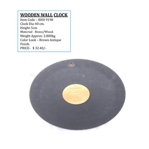 Reloj de pared decorativo antiguo moderno, números de gran tamaño, aspecto elegante, Operación silenciosa para cualquier diseño de interiores, relojes de mesa de escritorio - Product Image 2