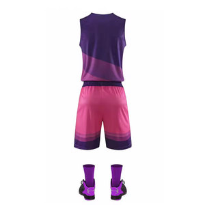 Venta al por mayor de equipos de baloncesto personalizados para jóvenes, diseño profesional por sublimación, conjuntos de uniformes de club y equipos de Estilo - Product Image 4