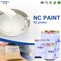 Primaire pour bois blanc Hualong NC, revêtement liquide nitrocellulosique, scellant ponçable, ponçage facile, bonne couvrance pour meubles en MDF